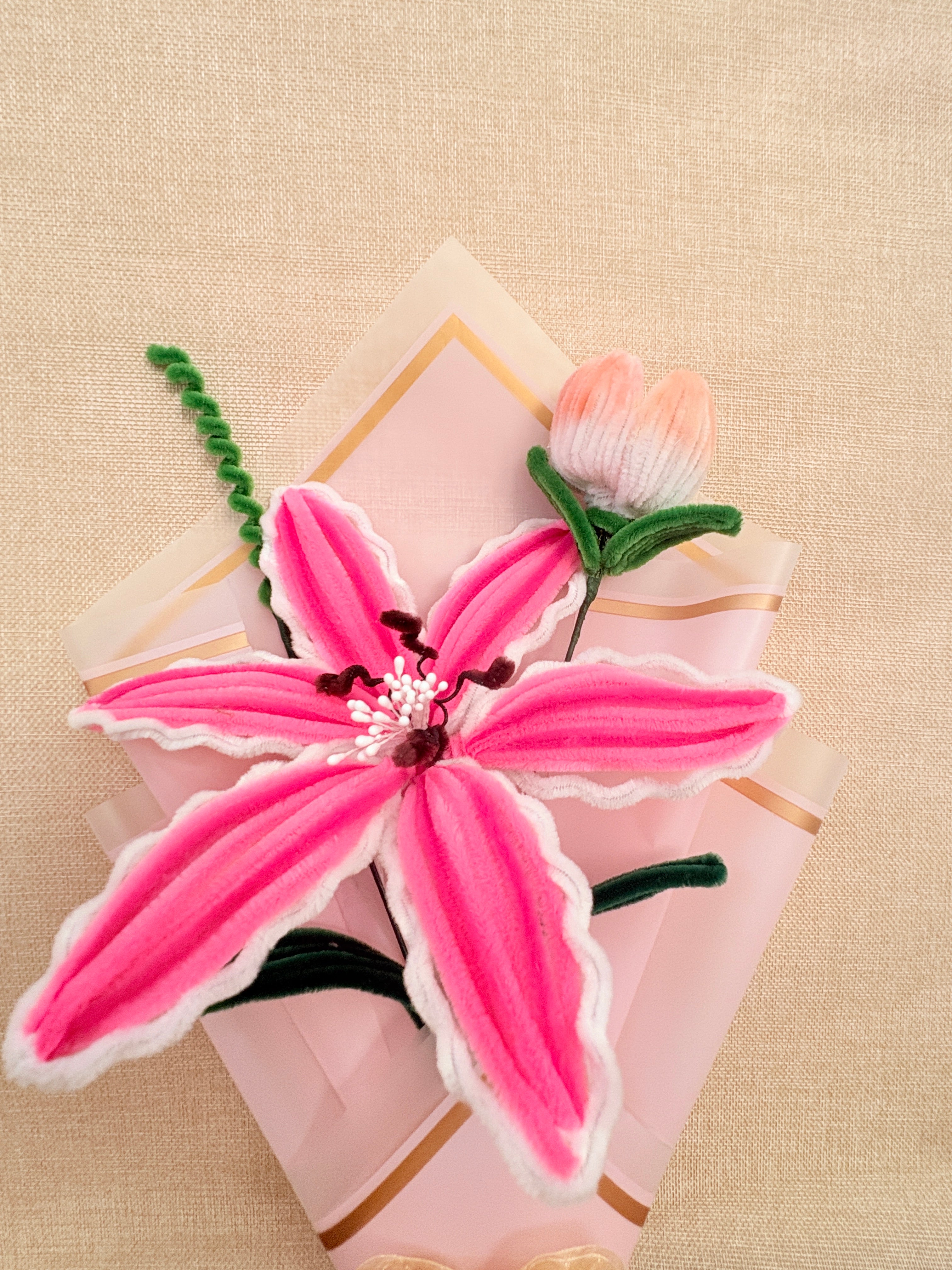 The Sweetheart Blossom Lily Bouquet
