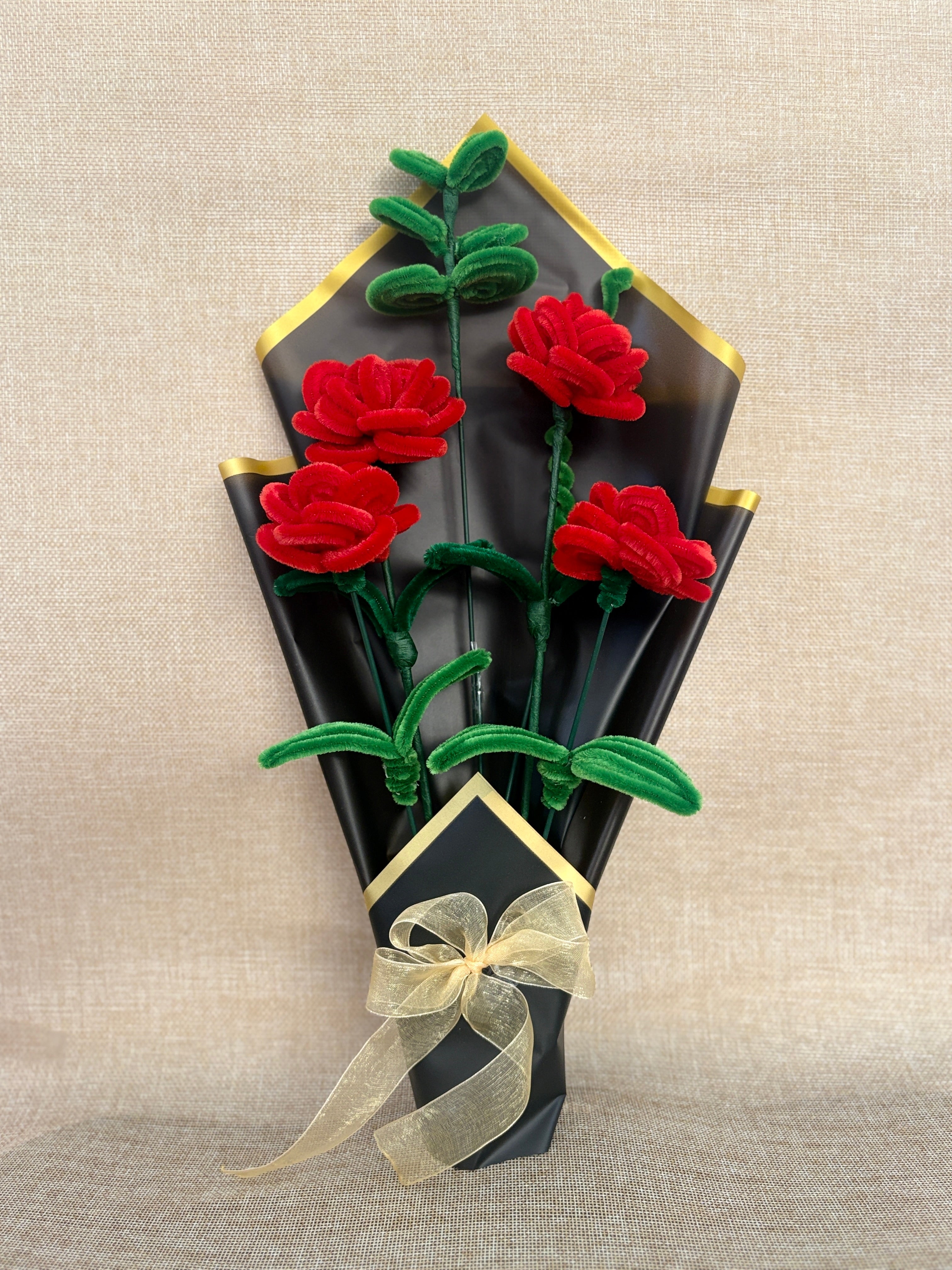 The Evergreen Rose Bouquet