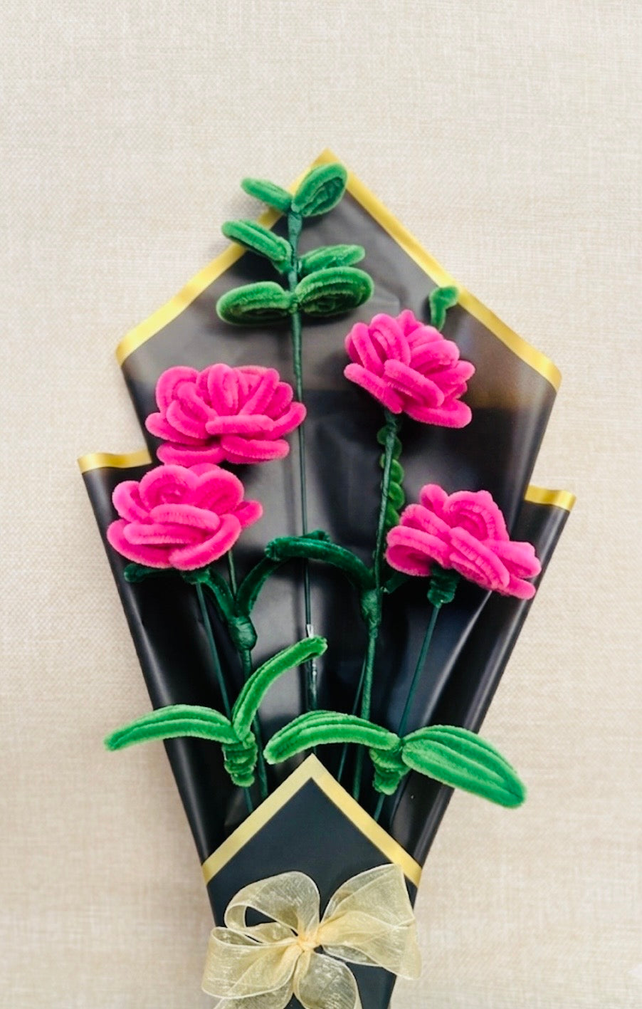 The Evergreen Rose Bouquet