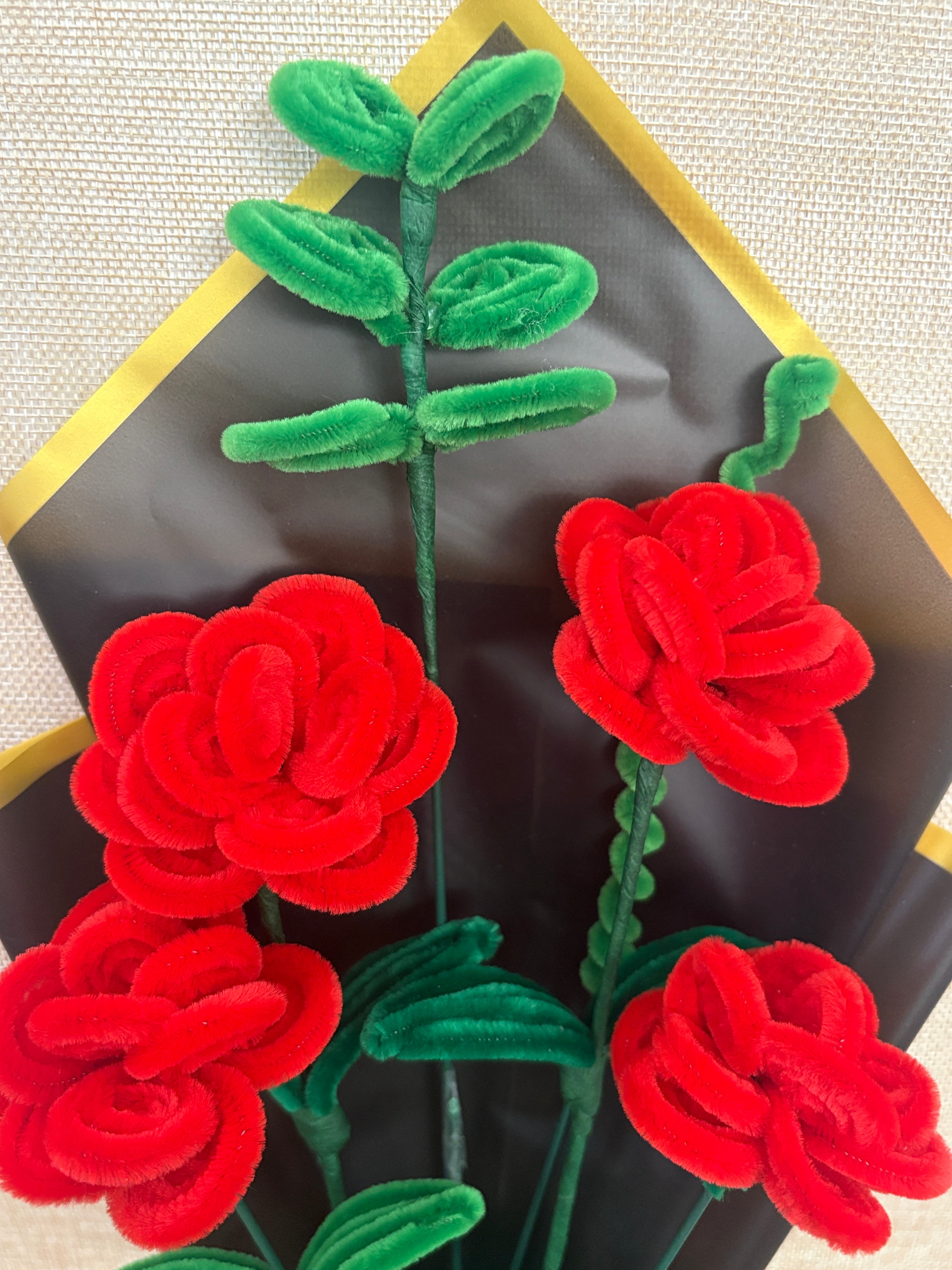The Evergreen Rose Bouquet