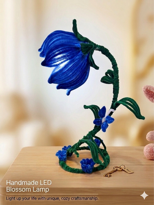 The Radiant: Handmade LED Floral Blossom Lamp