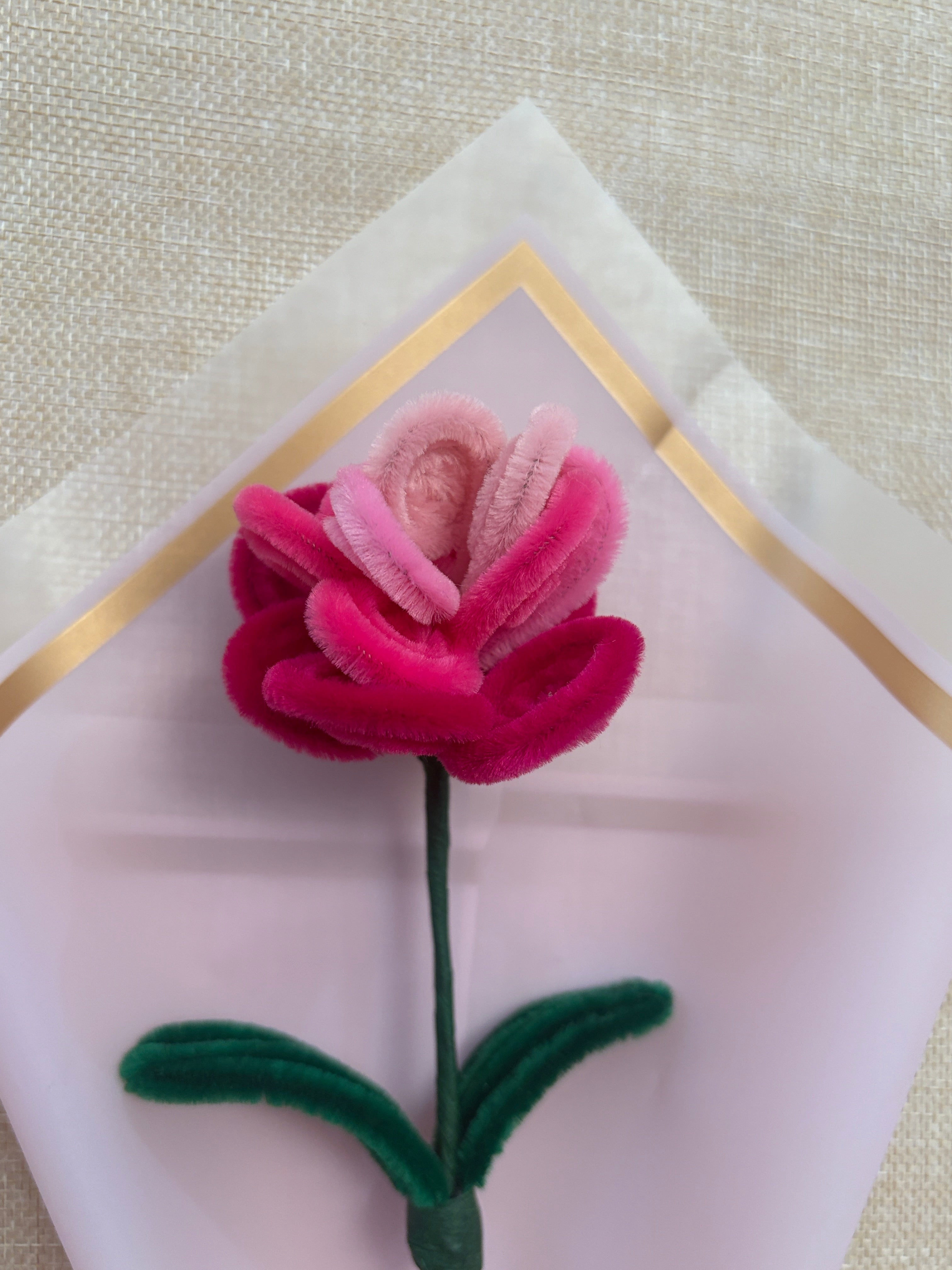 Single Rose Bouquet