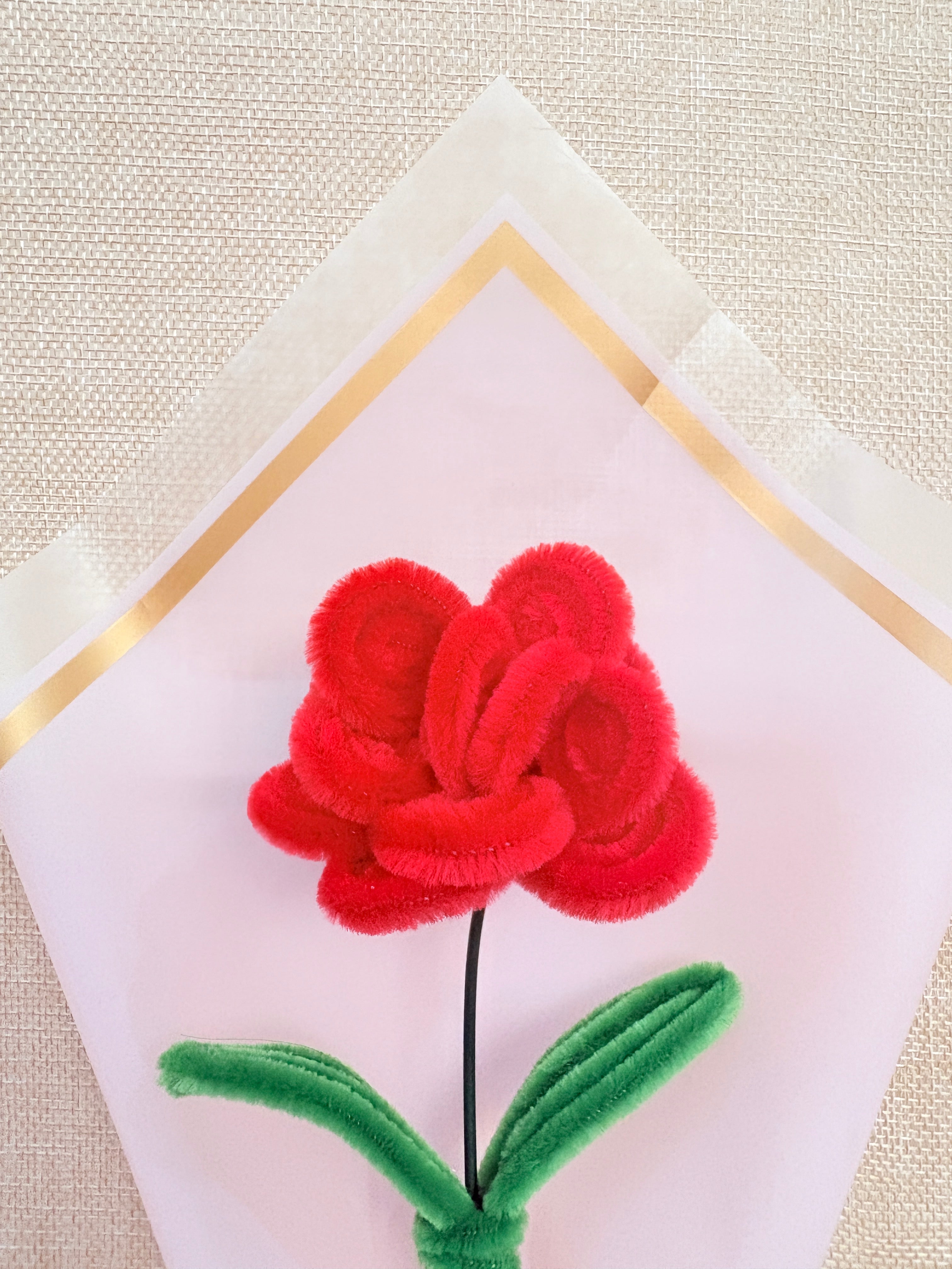 Single Rose Bouquet